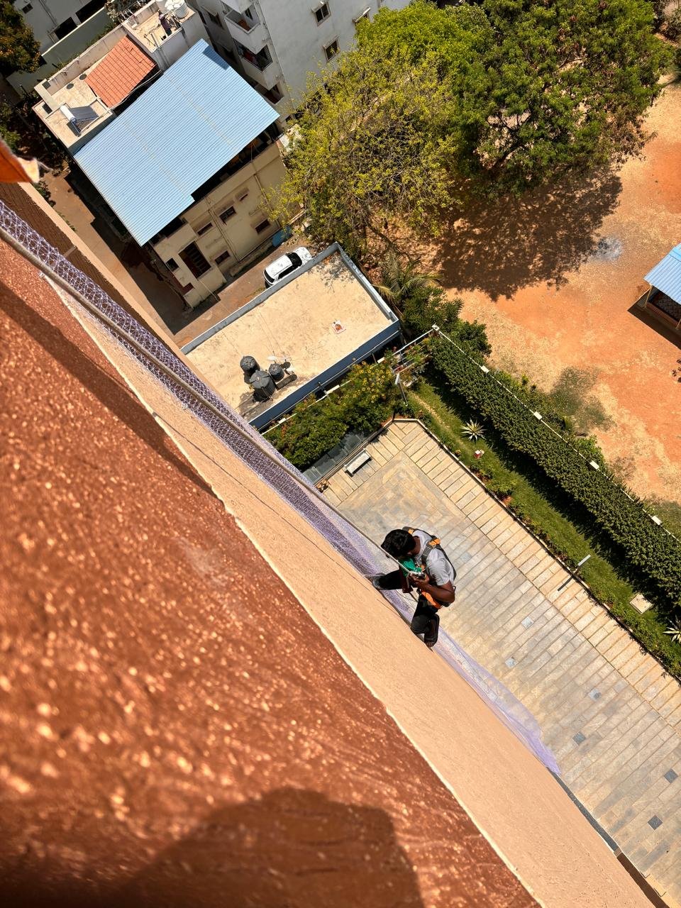 Best Duct Area Safety Nets in Indiranagar by Vikram Safety Nets